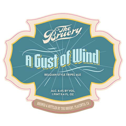 Bruery A Gust of Wind Tripel Ale