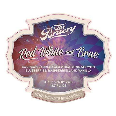 Bruery Red White and Brue Wheatwine