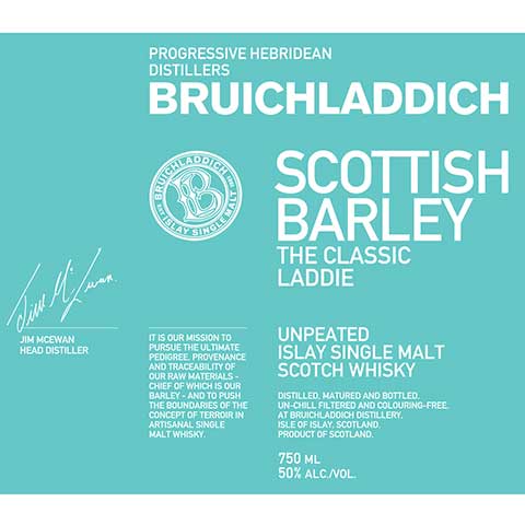 Bruichladdich The Classic Laddie Single Malt Scotch Whisky