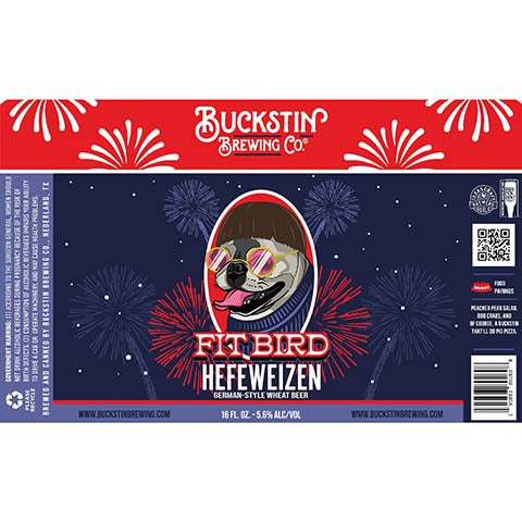 Buckstin Fit Bird Hefeweizen German Wheat Beer
