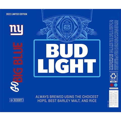 Bud Light Go Big Blue