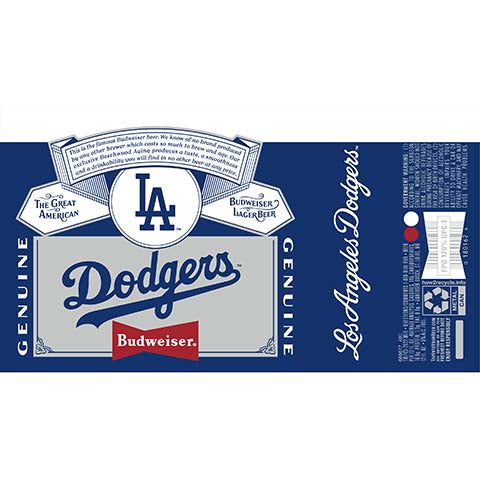 Budweiser LA Dodgers – CraftShack - Buy craft beer online.