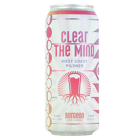 Burgeon/Karl Strauss Clear The Mind Pilsner