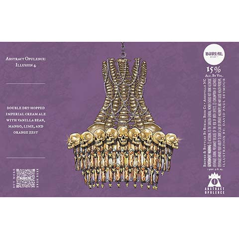 Burial Abstract Opulence: Illusion 4 Imperial Cream Ale