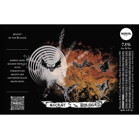 Burial Ascent of the Blessed Barrel-Aged Golden Sour Ale