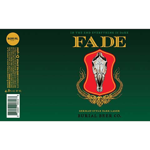 Burial Fade Dark Lager