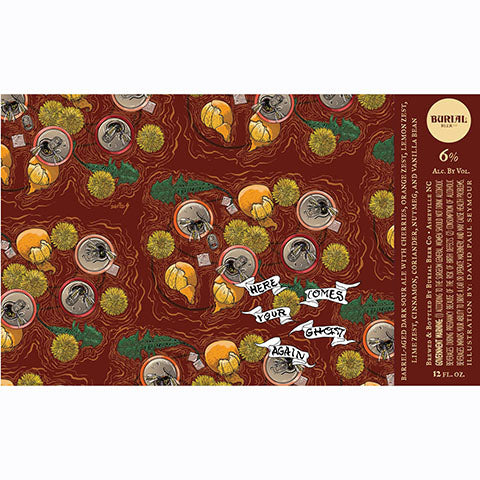 Burial Here Comes Your Ghost Again Barrel-Aged Dark Sour Ale
