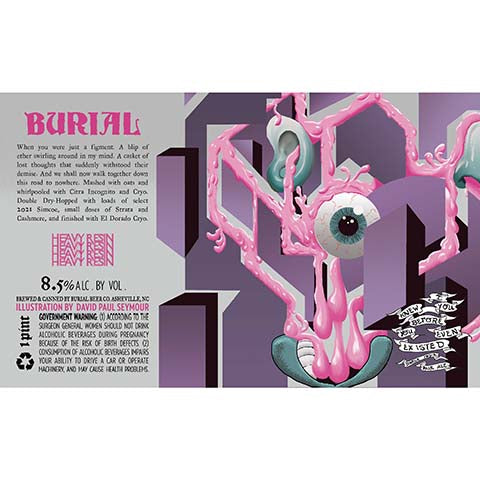 Burial I Knew You Before You Even Existed DIPA