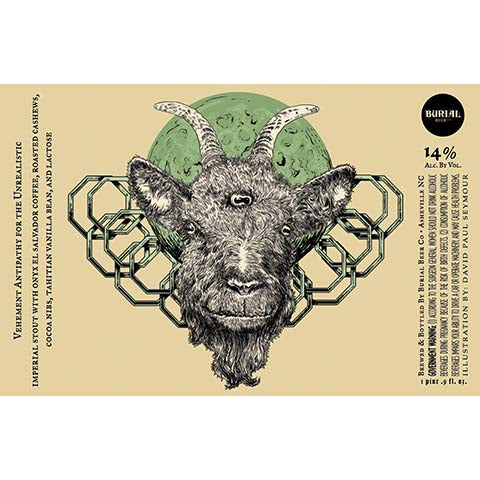 Burial Vehement Antipathy For The Unrealistic Imperial Stout