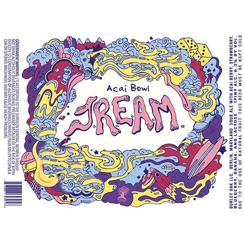 Burley Oak Acai Bowl Jream Sour Ale