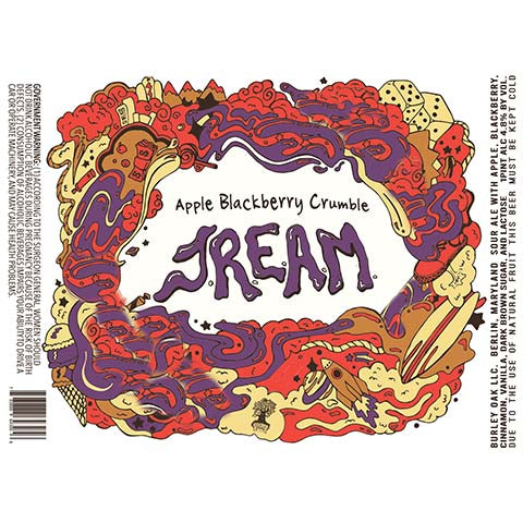 Burley Oak Apple Blackberry Crumble JREAM Sour Ale