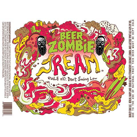 Burley Oak Beer Zombie Jream Rule