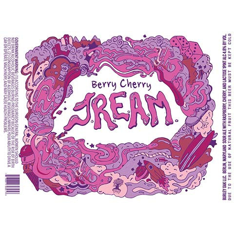 Burley Oak Berry Cherry JREAM Sour Ale