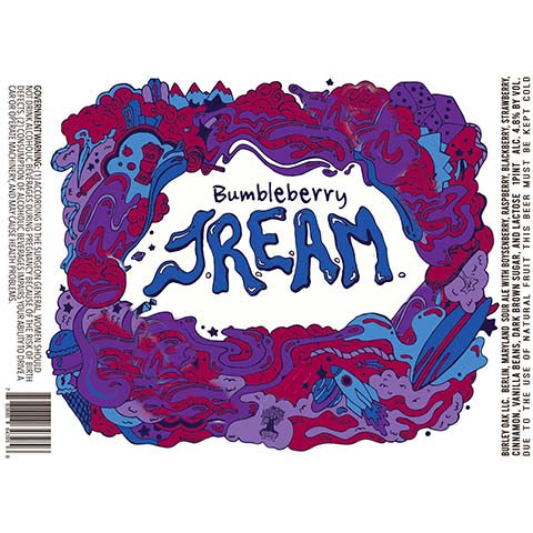 Burley Oak Bumbleberry JREAM Sour Ale