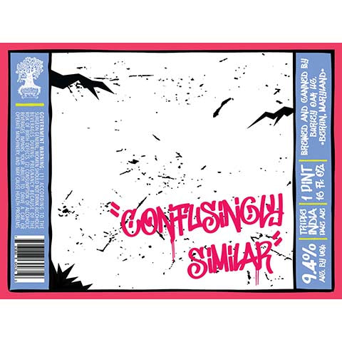 Burley Oak Confusingly Similar TIPA