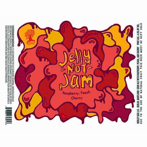 Burley Oak Jelly Not Jam (Raspberry, Peach, Cherry)