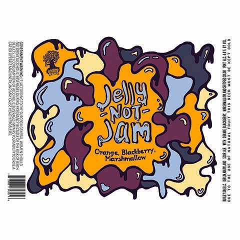 Burley Oak Jelly Not Jam Sour Ale (Orange, Blackberry, Marshmallow)