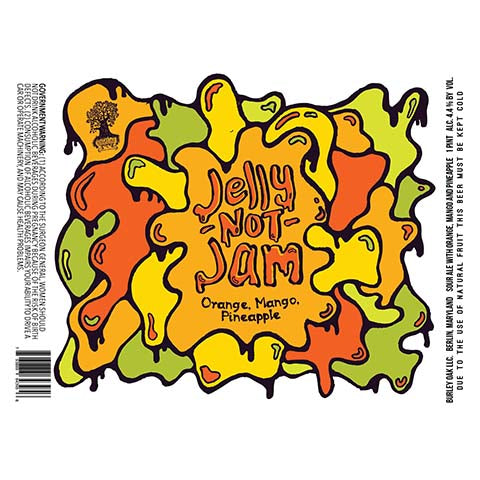 Burley Oak Jelly Not Jam Sour Ale (Orange, Mango, Pineapple)
