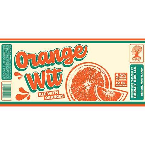 Burley Oak Orange Wit