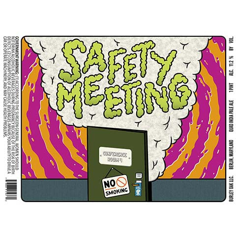 Burley Oak Safety Meeting Quad IPA