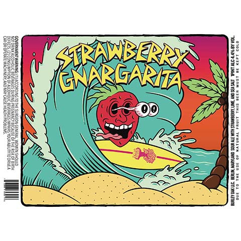 Burley Oak Strawberry Gnargarita Sour Ale