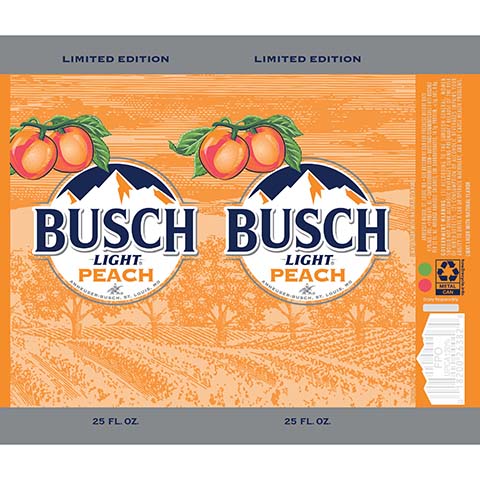 Busch Light Peach