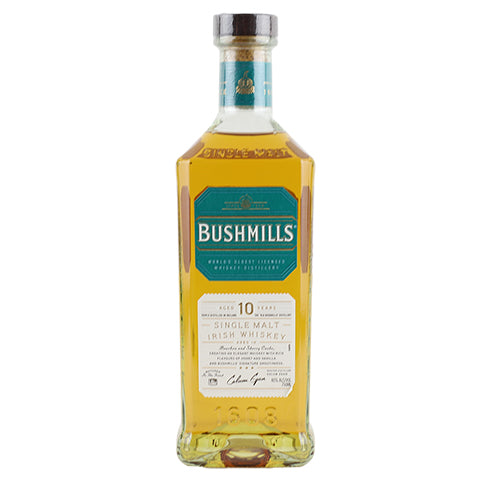 Bushmills 10 Year Old Single Malt Irish Whiskey