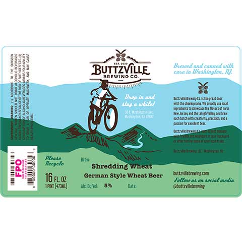 Buttzville-Shredding-Wheat-German-Style-Wheat-Beer-16OZ-CAN