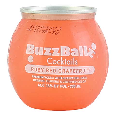 Buzzballz Ruby Red Grapefruit