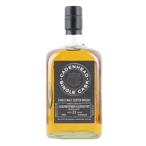 Cadenhead 21 Year Old Glenrothes-Glenlivet Scotch Whisky