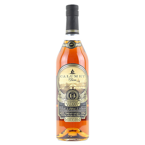 Calumet Farm Single Rack Black 14 Year Old Bourbon Whiskey