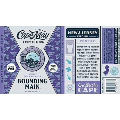 Cape May Bounding Main DIPA