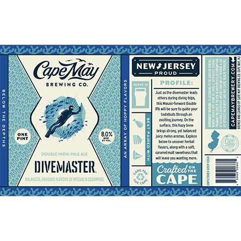 Cape May Divemaster DIPA