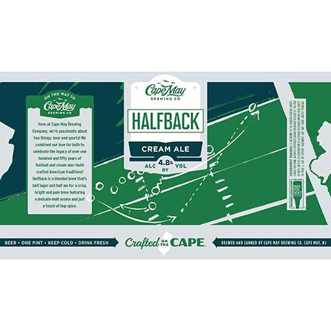 Cape May Halfback Cream Ale