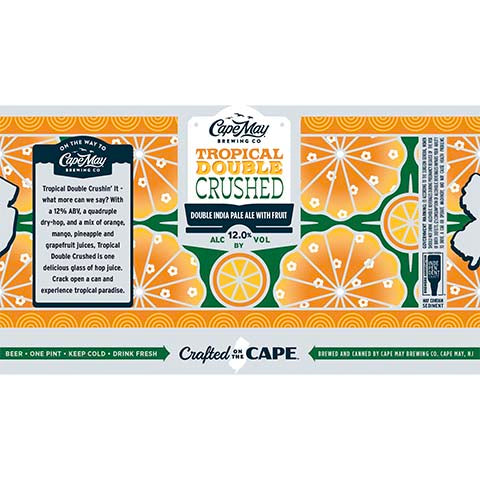 Cape May Tropical Double Crushed DIPA