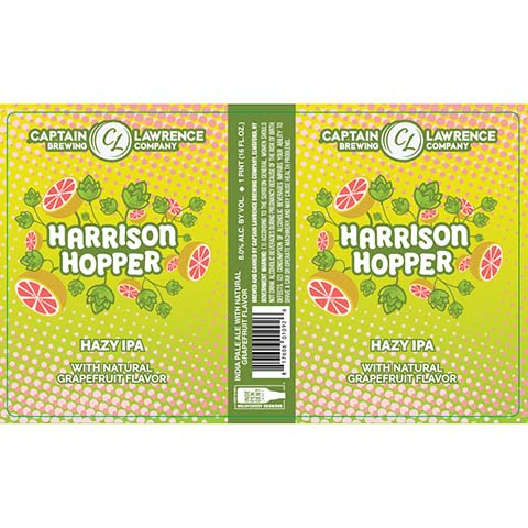 Captain Lawrence Harrison Hopper Hazy IPA