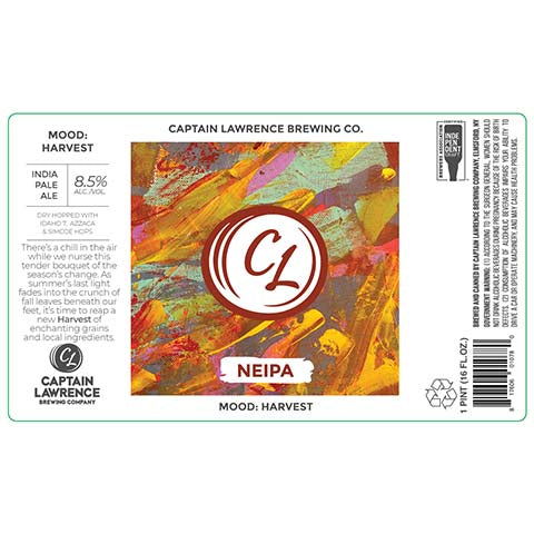 Captain Lawrence Mood: Harvest NEIPA