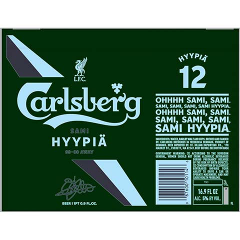 Carlsberg Hyypia 12