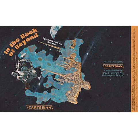 Cartesian In The Back Of Beyond Rye IPA