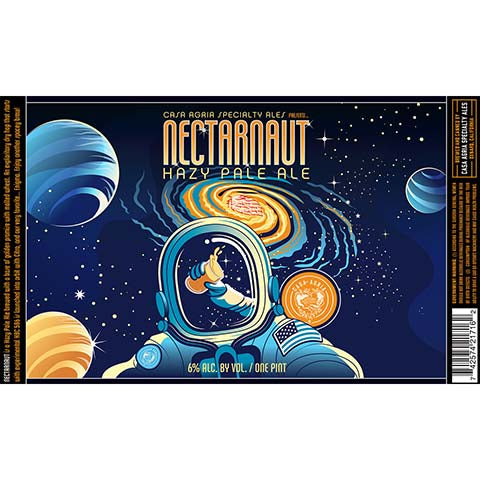 Casa Agria Nectarnaut Hazy Pale Ale