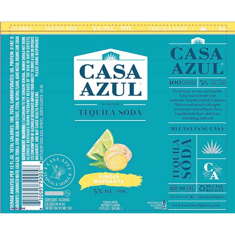 Casa Azul Ginger Margarita