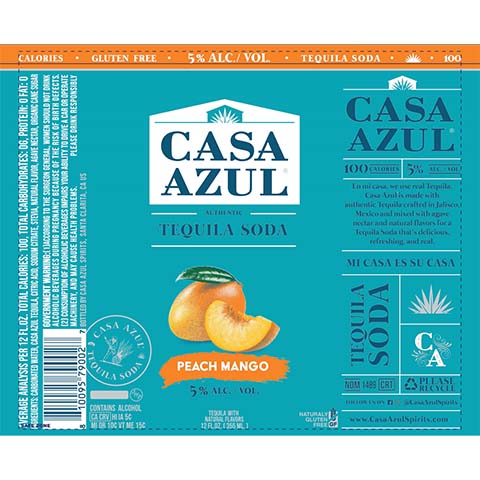 Casa Azul Peach Mango