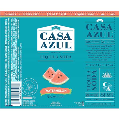 Casa Azul Watermelon  CraftShack - Buy craft beer online.