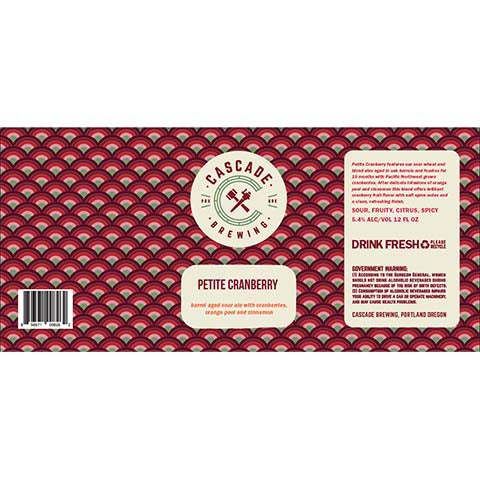 Cascade Petite Cranberry Sour Ale