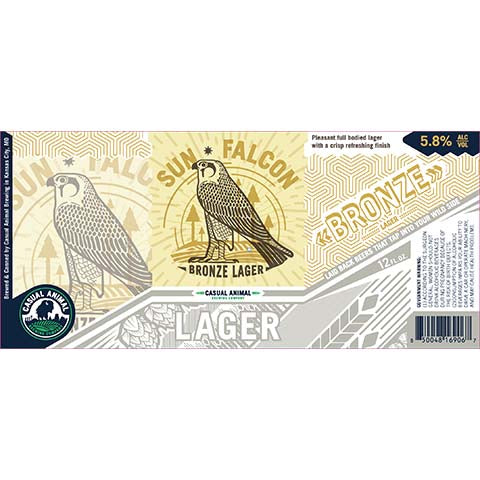 Casual Animal Sun Falcon Lager