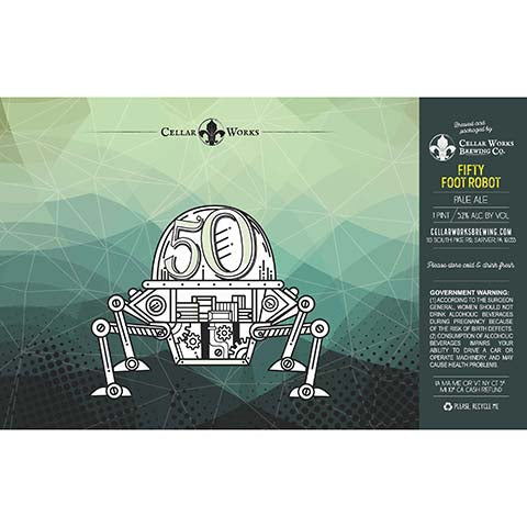 Cellar Works Fifty Foot Robot Pale Ale