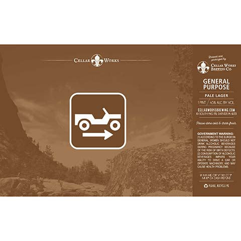 Cellar Works General Purpose Pale Lager