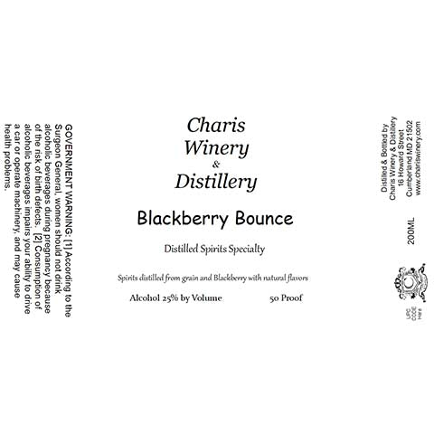    Charis-Winery-Distillery-Blackberry-Bounce-200ML-BTL