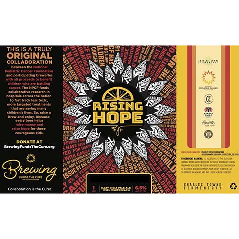 Charles Towne Fermentory Rising Hope Hazy IPA