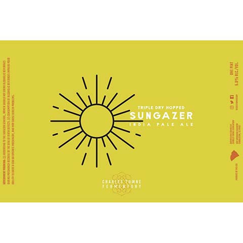 Charles Towne Fermentory TDH Sungazer IPA